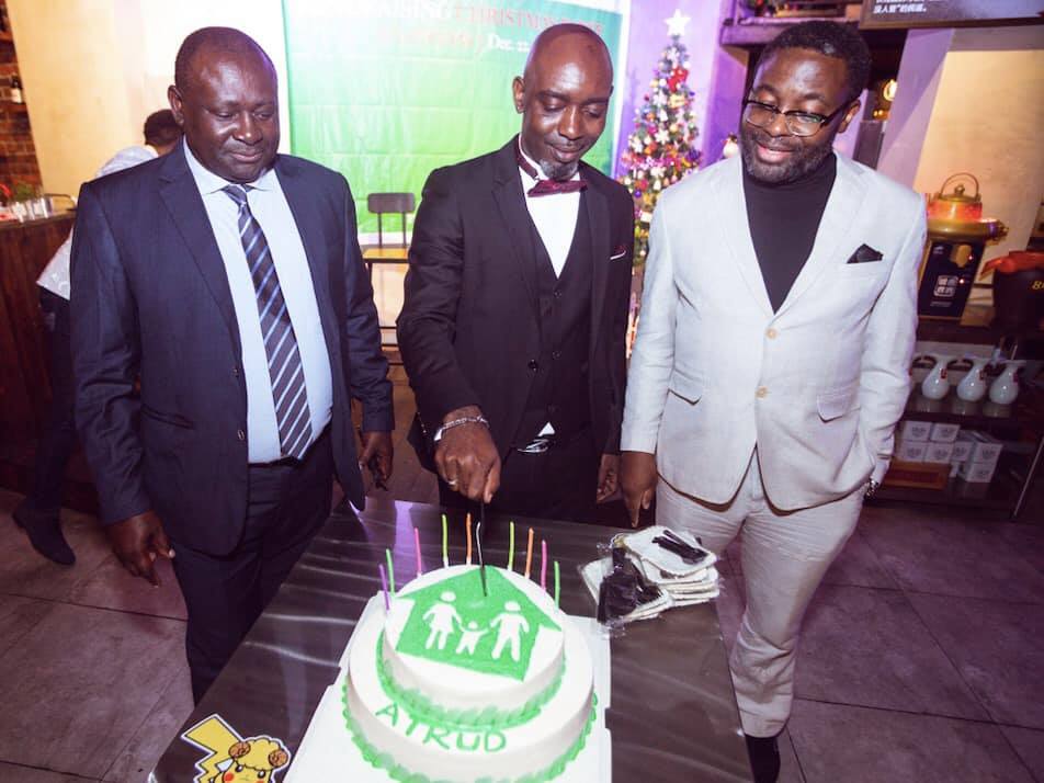 ATRUD Party cutting of the cake